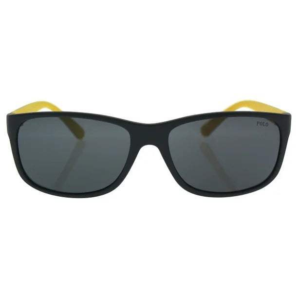 Polo Ralph Lauren PH 4109 558880 - Matte Blue Navy-Blue by Ralph Lauren for Men - 59-17-145 mm Sunglasses
