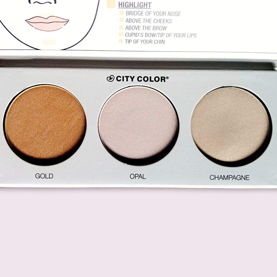 CITY COLOR Strobing Palette Display Set of 24 Pieces
