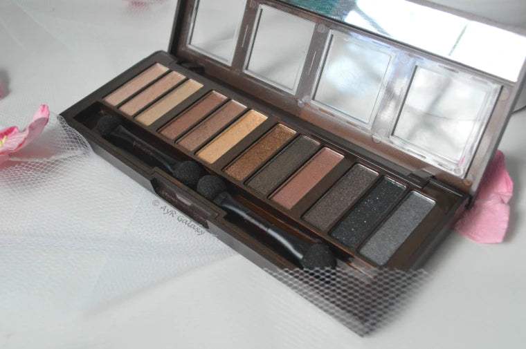 CITY COLOR Barely Exposed Eye Shadow Palette - Day/Night 12 Colors