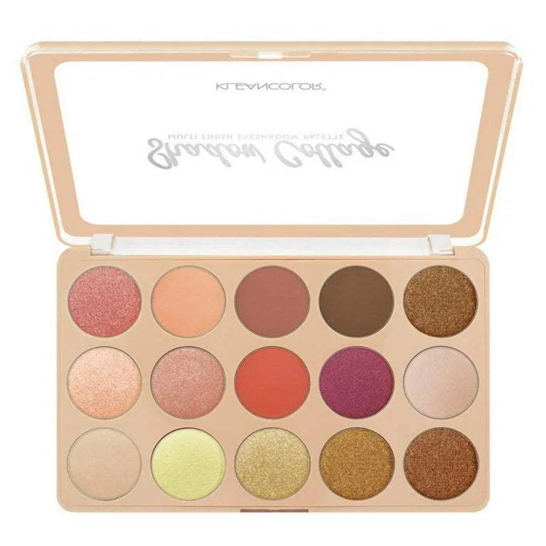 KLEANCOLOR Shadow Collage Multi Finish Eyeshadow Palette MONTAGE Display Set, 12 pcs