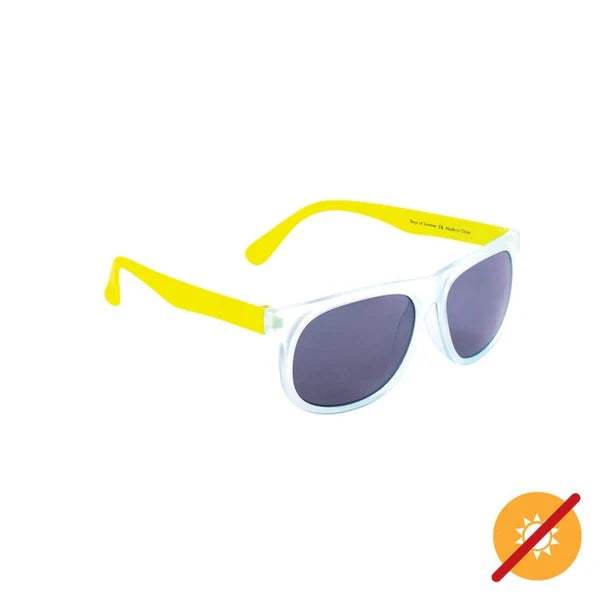 Kids Solize Boys of Summer - Clear to Blue by DelSol for Kids - 1 Pc Sunglasses
