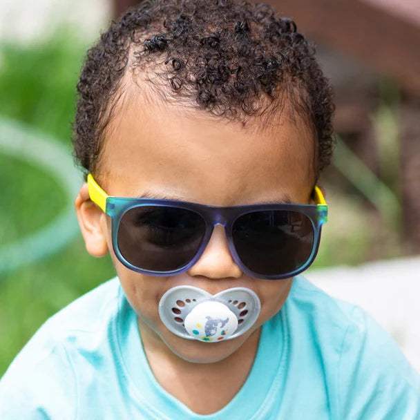 Kids Solize Boys of Summer - Clear to Blue by DelSol for Kids - 1 Pc Sunglasses