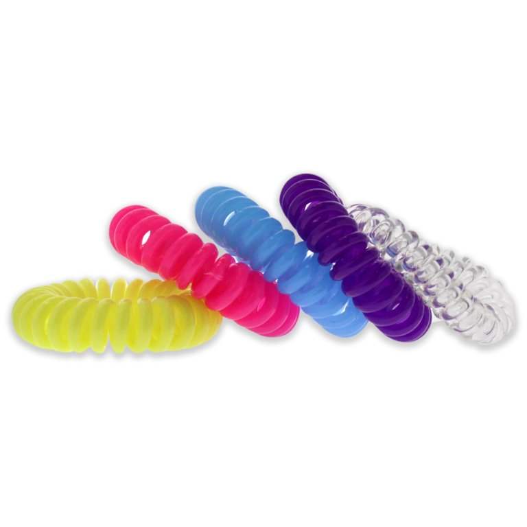 The Markless Hair Loop Set - Rebel by Goomee for Women - 4 Pc Hair Tie