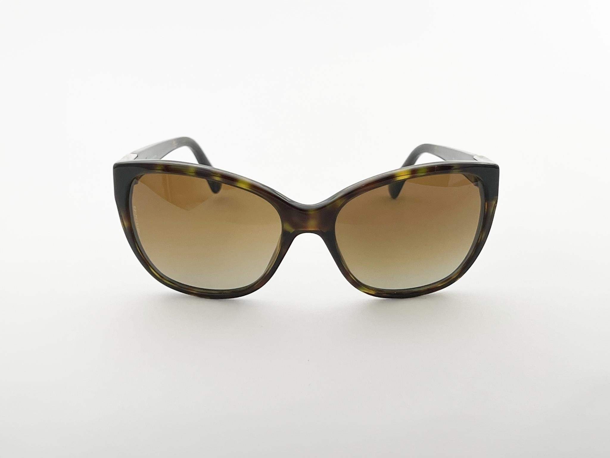 Dolce and Gabbana DG 4195 502-T5 - Havana-Brown Gradient Polarized by Dolce and Gabbana for Women - 56-17-140 mm Sunglasses