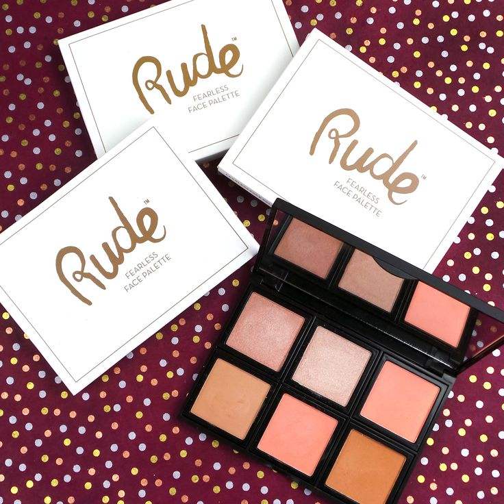 RUDE Fearless Face Palette