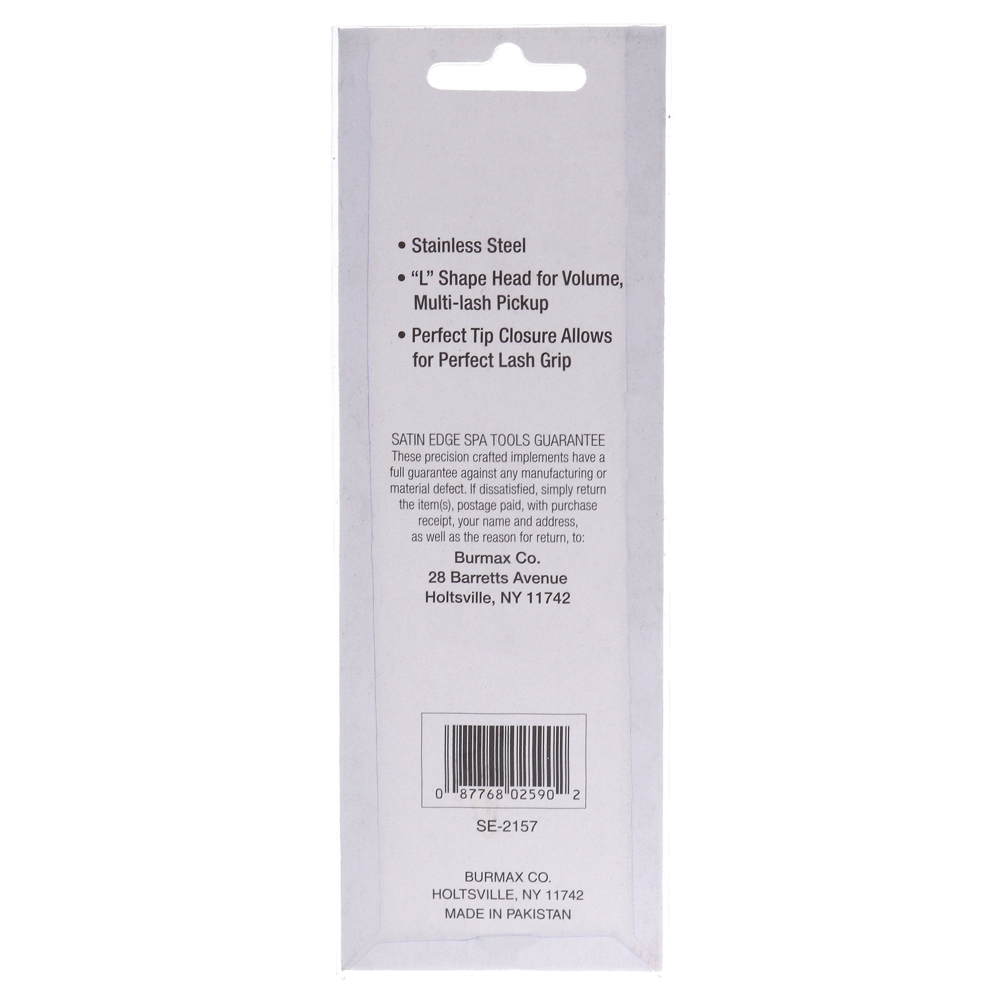 Eyelash Extension Volume Tweezer by Satin Edge for Unisex - 1 Pc Tweezer