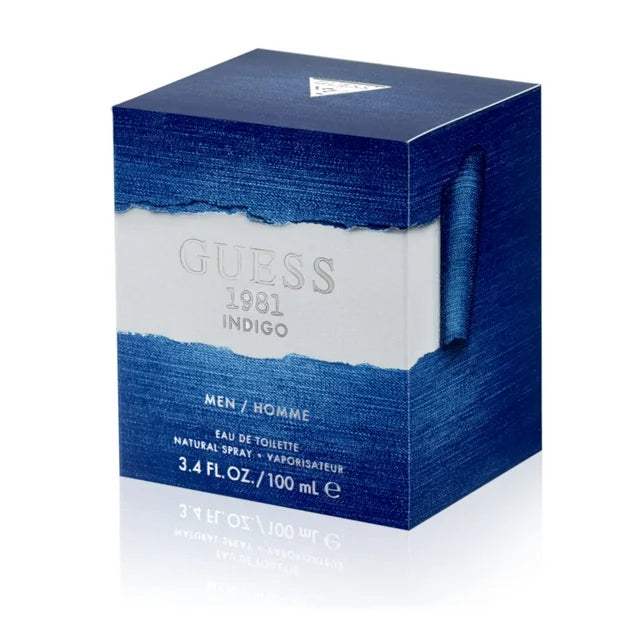 Guess 1981 Indigo by Guess for Men - 3.4 oz EDT Spray (Tester)