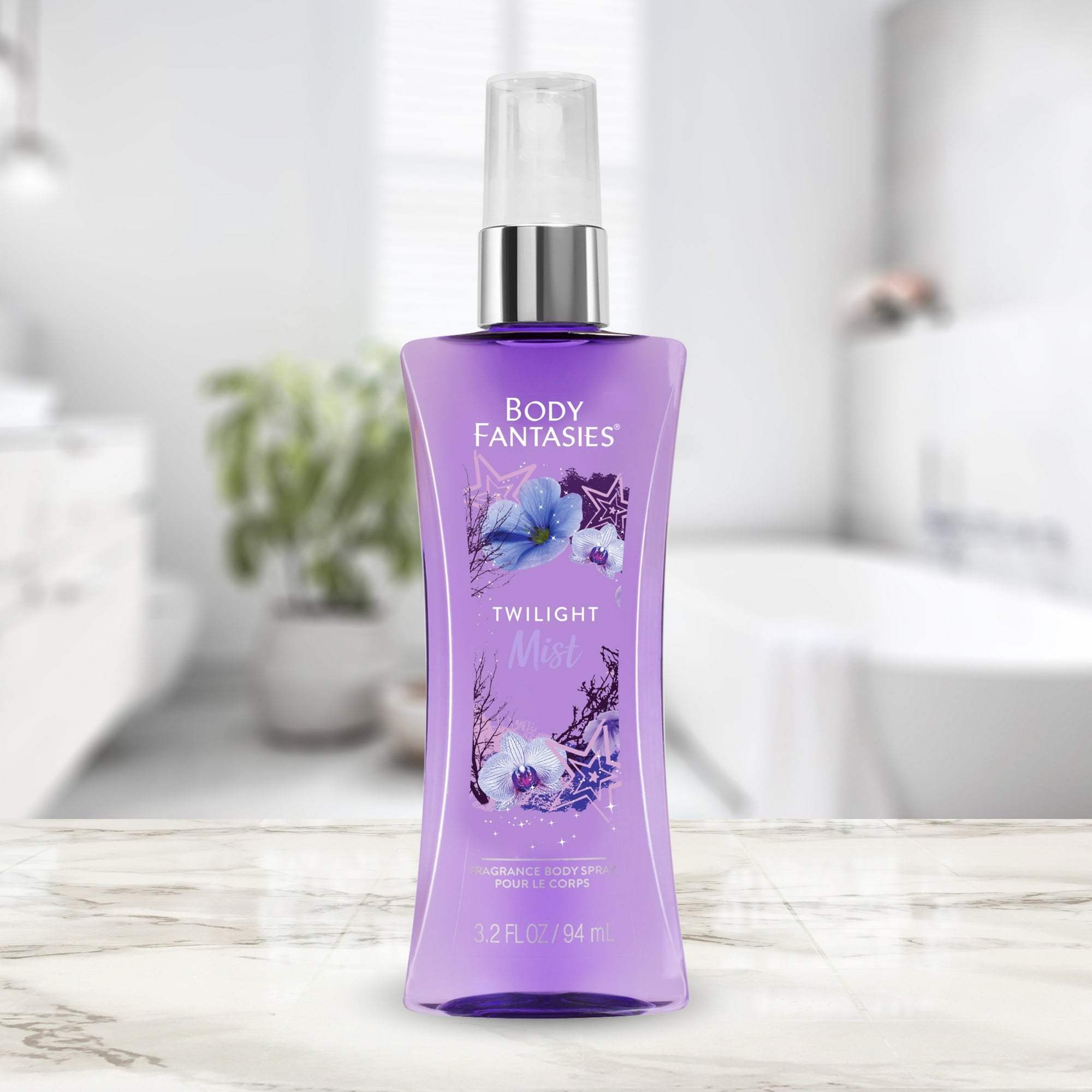 Signature Twilight Mist Fragrance Body Spray by Body Fantasies for Women - 8 oz Body Spray