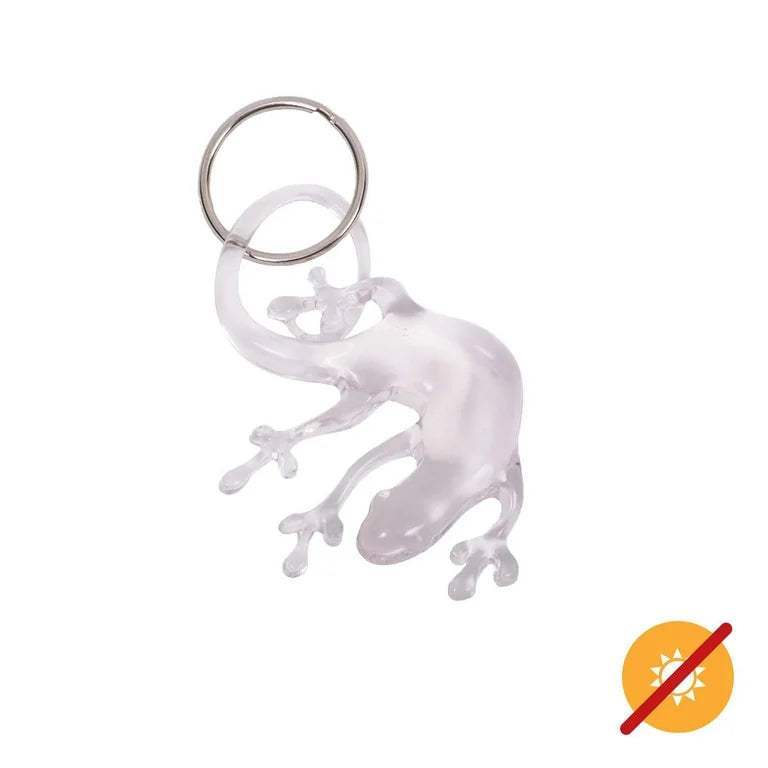 Color-Changing Key Chain Lizard - Red by DelSol for Women - 1 Pc Keychain