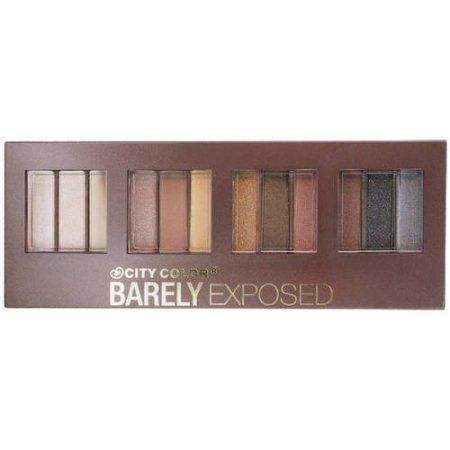 CITY COLOR Barely Exposed Eye Shadow Palette - Day/Night 12 Colors