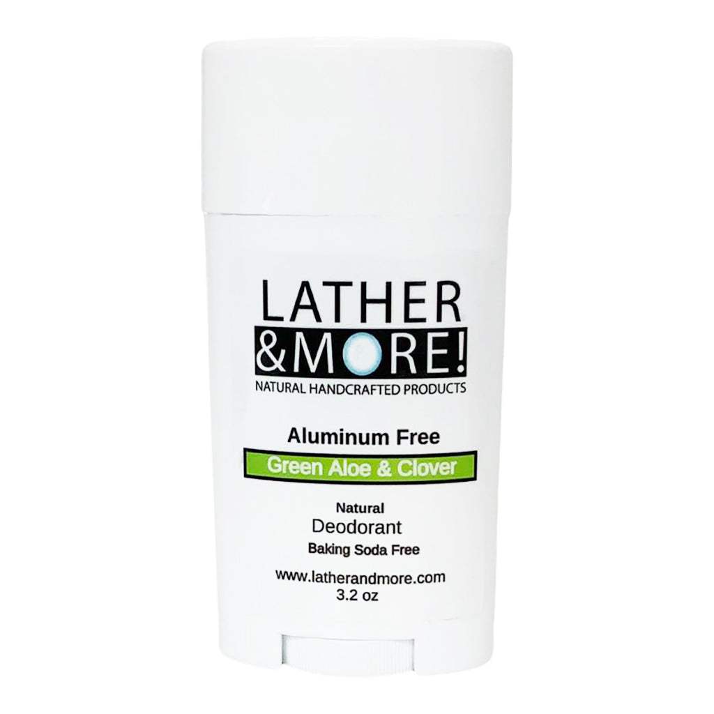 Green Aloe and Clover Natural Deodorant