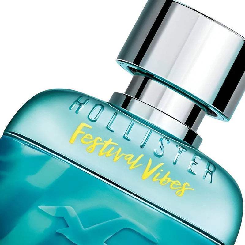 Festival Vibes by Hollister for Men - 3.4 oz EDT Spray (Tester)