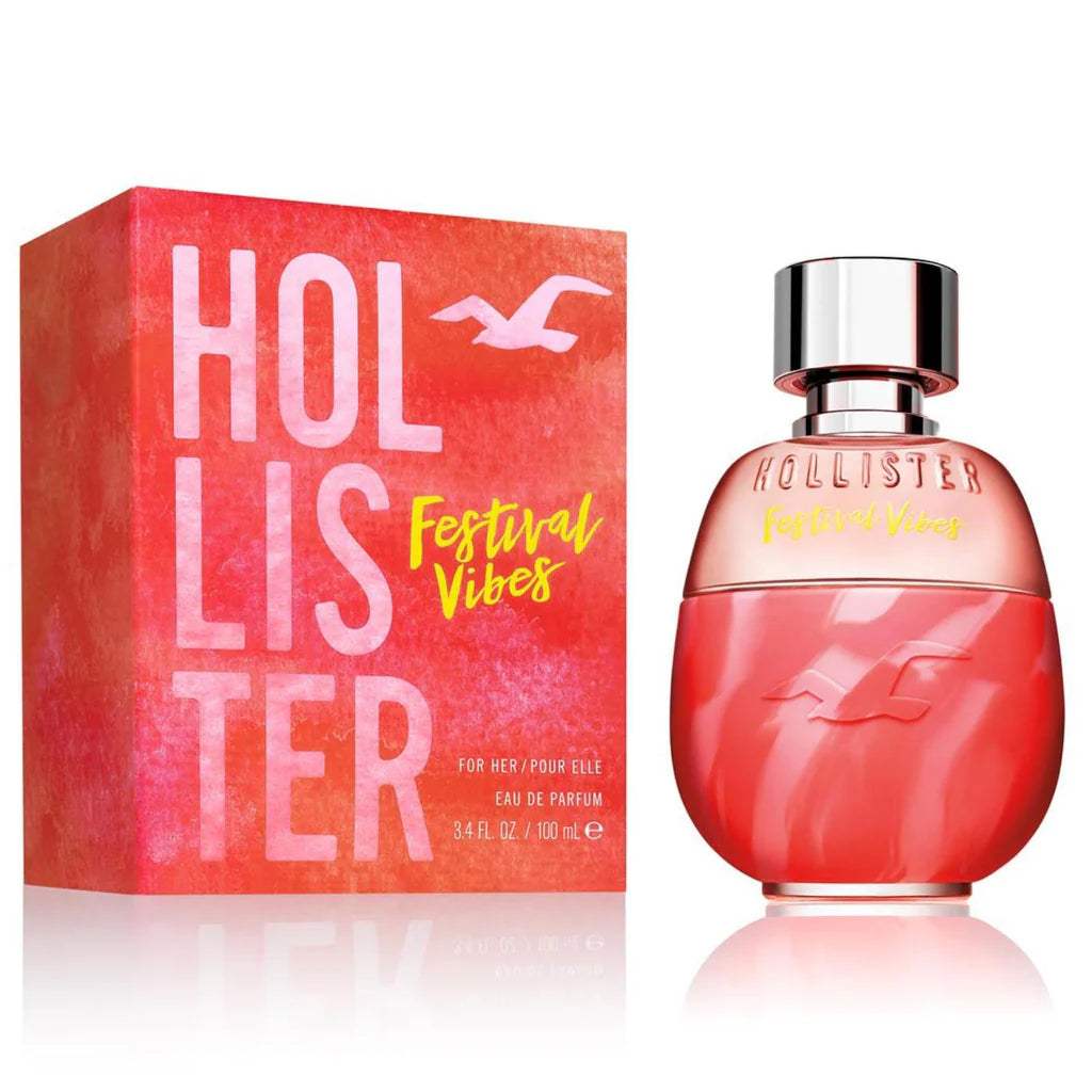 Festival Vibes by Hollister for Women - 3.4 oz EDP Spray