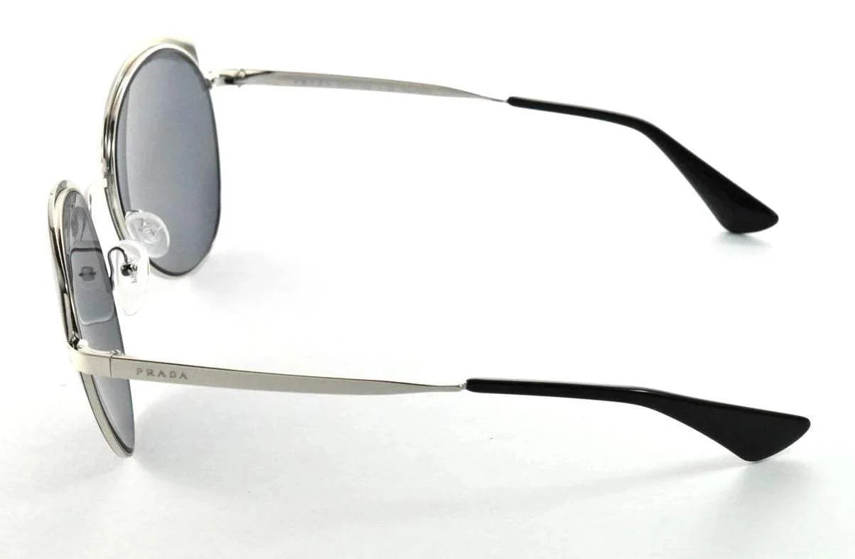 Prada SPR 54S 7AX-5Z1 - Silver-Grey Polarized by Prada for Women - 59-20-140 mm Sunglasses