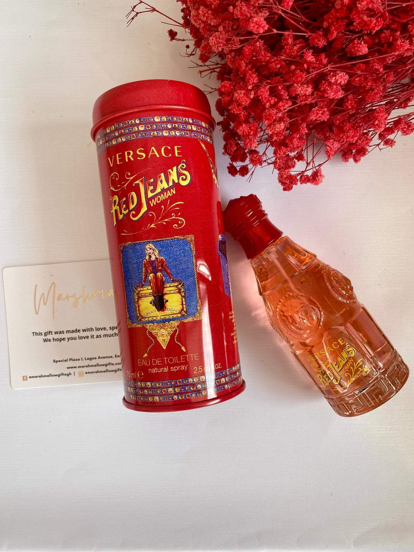 Red Jeans by Versace for Women - 2.5 oz EDT Spray (Tester)