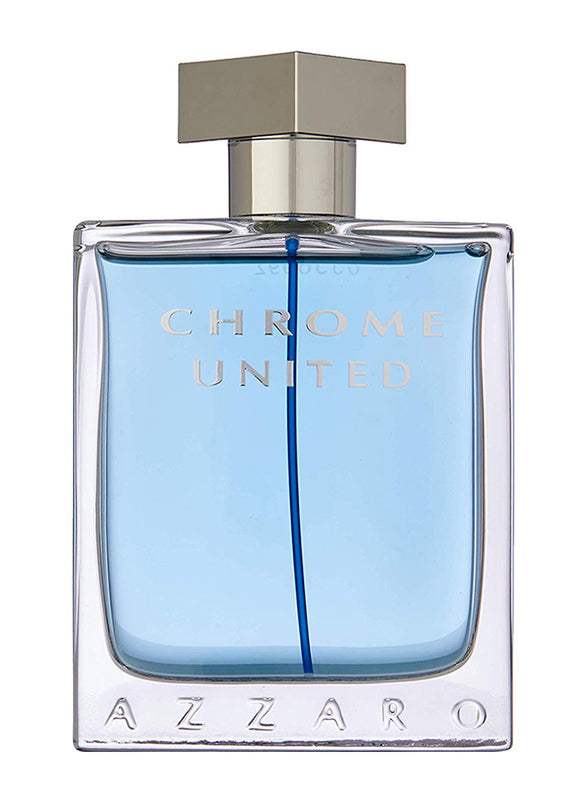 Chrome United by Azzaro for Men - 3.4 oz EDT Spray