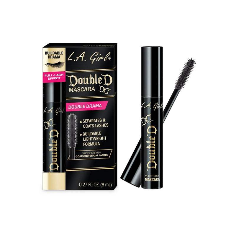 L.A. GIRL Double D Mascara - Dramatic Black