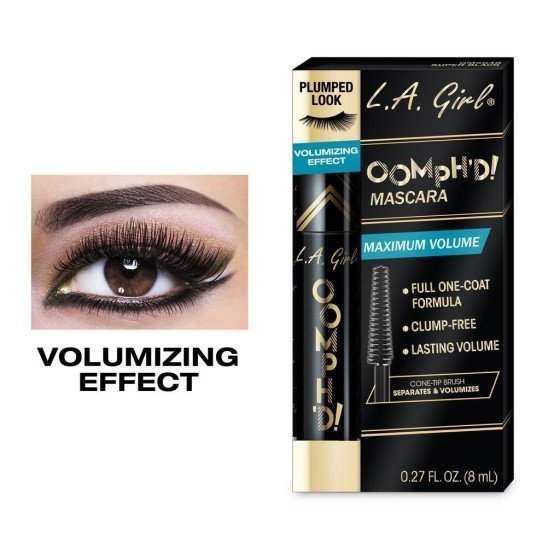 L.A. GIRL Oomph'D Mascara - Super Black
