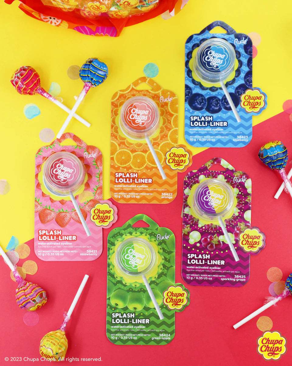 RUDE Chupa Chups Splash Lolli-Liner Mini Variety Pack