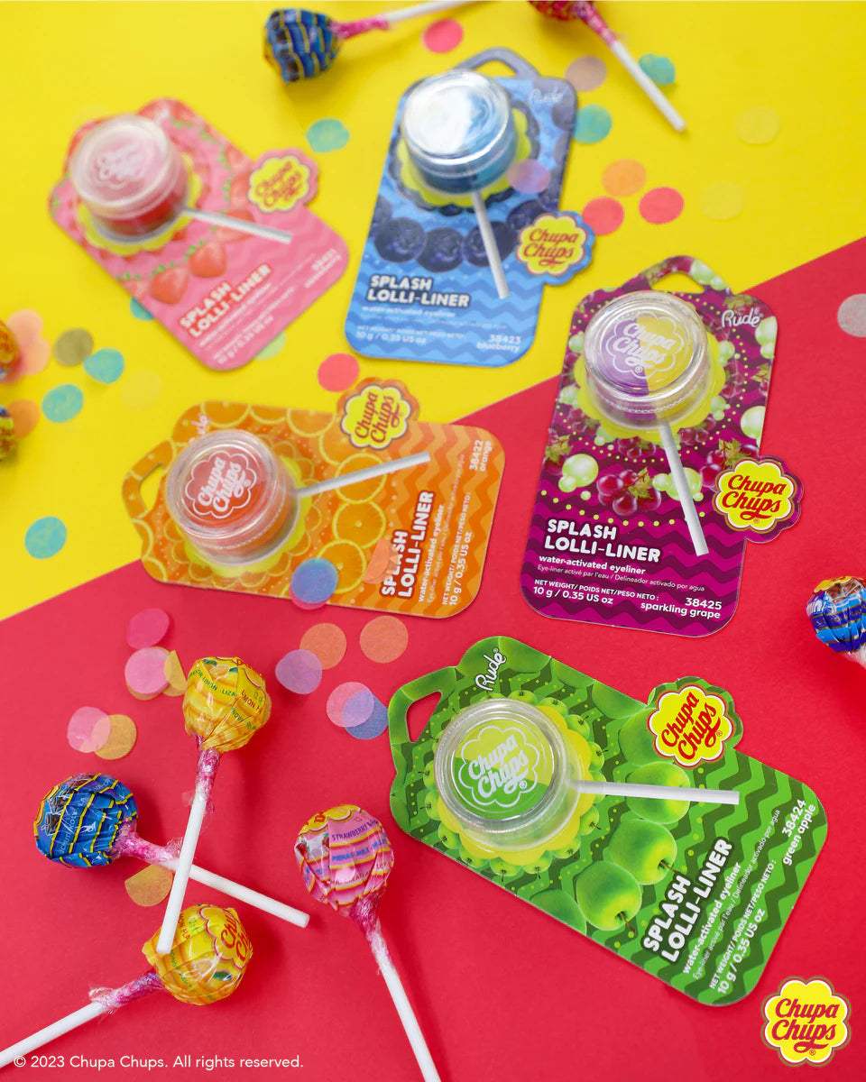 RUDE Chupa Chups Splash Lolli-Liner Mini Variety Pack