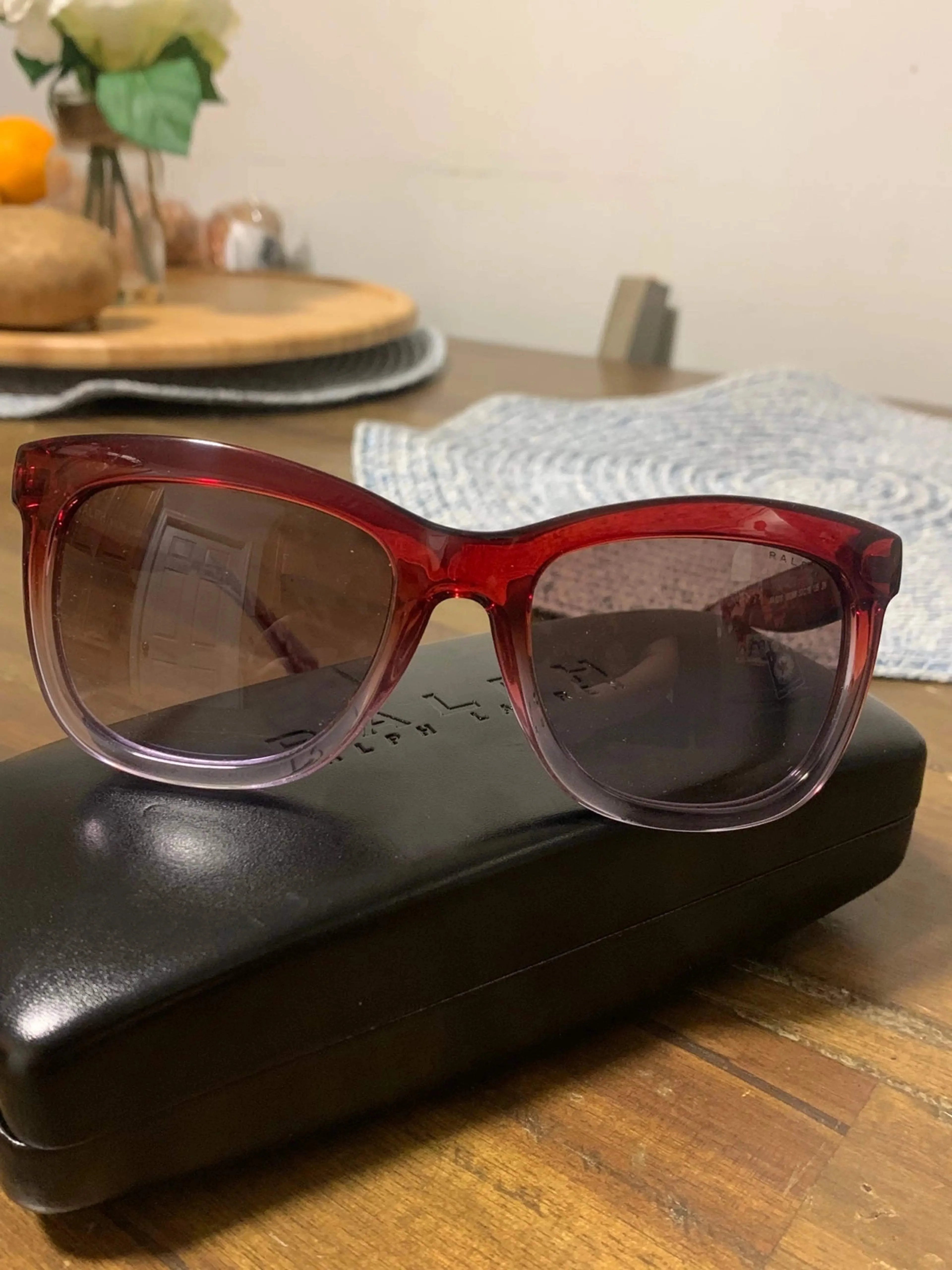 Ralph Lauren RA 5210 151011 - Burgundy-Grey Gradient-Grey Gradient by Ralph Lauren for Women - 53-19-135 mm Sunglasses