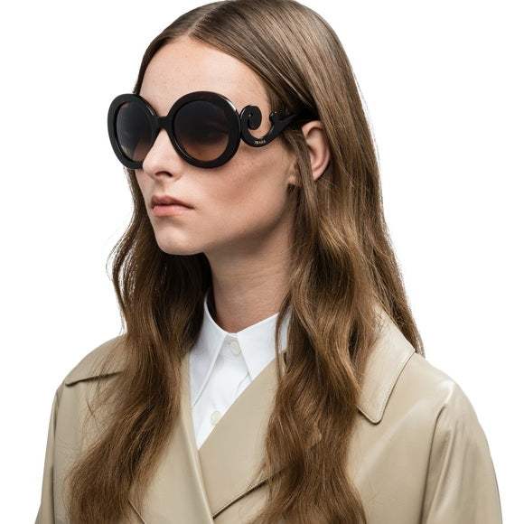 Prada SPR 27N UBU-4O0 - Brown-Brown Gradient by Prada for Women - 55-22-135 mm Sunglasses