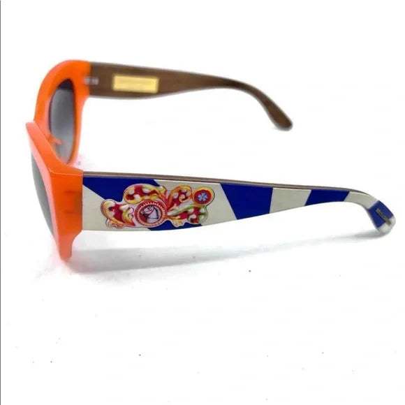 Dolce and Gabbana DG 4278 3046-8G - Orange-Grey Gradient by Dolce and Gabbana for Women - 52-21-145 mm Sunglasses