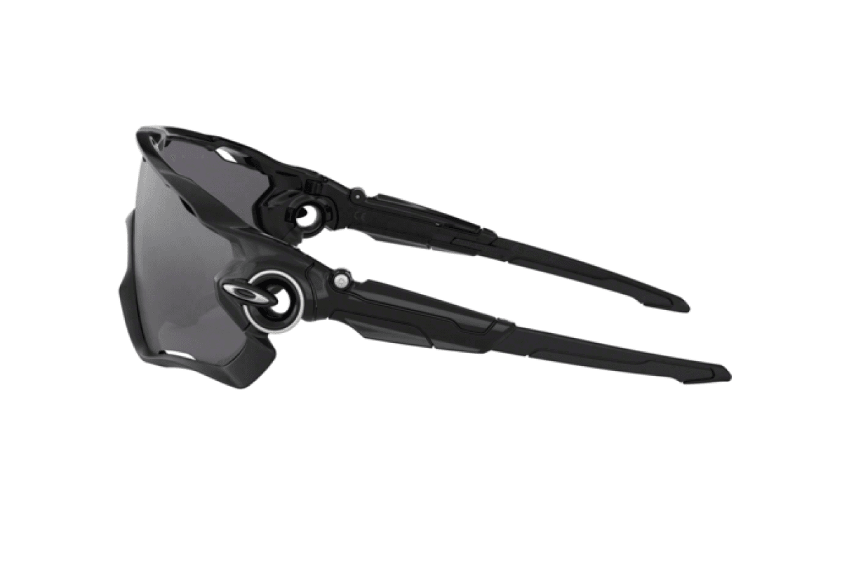 Oakley Jawbreaker OO9270-05 - Polished Black-Black Iridium Polarized by Oakley for Men - 131-00-121 mm Sunglasses