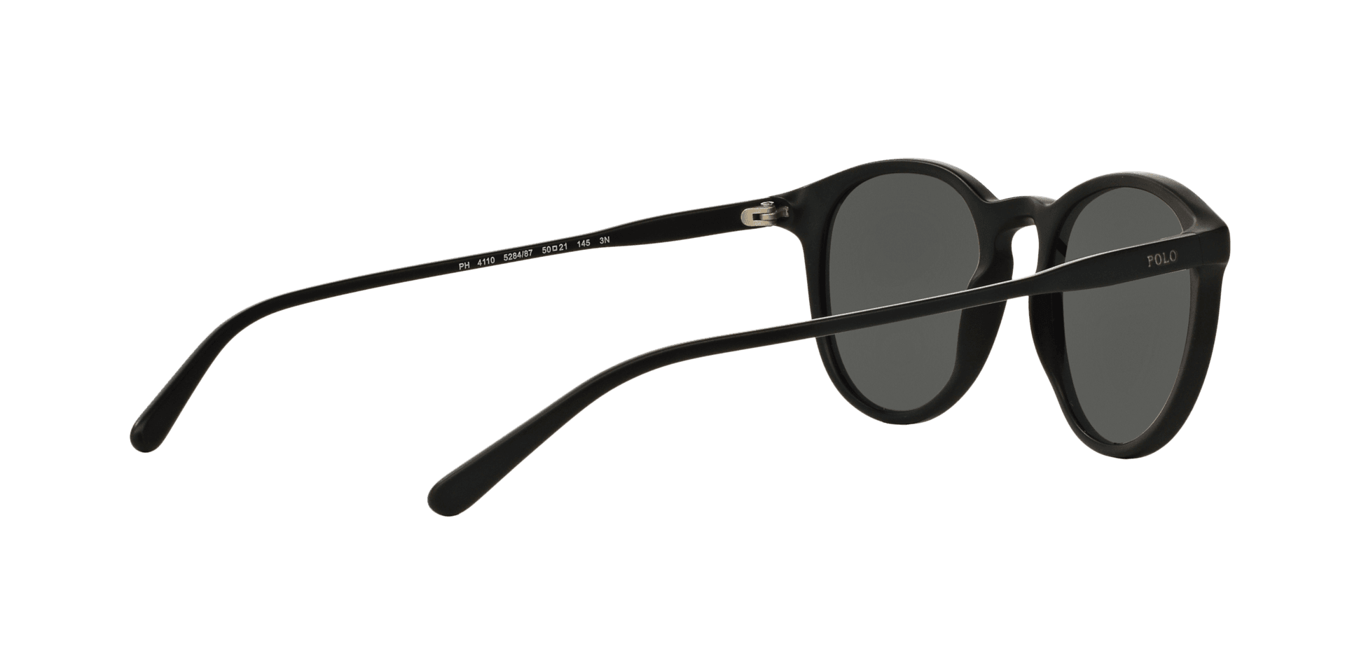 Polo Ralph Lauren PH4110 5284-87 - Black-Grey by Ralph Lauren for Men - 50-21-145 mm Sunglasses