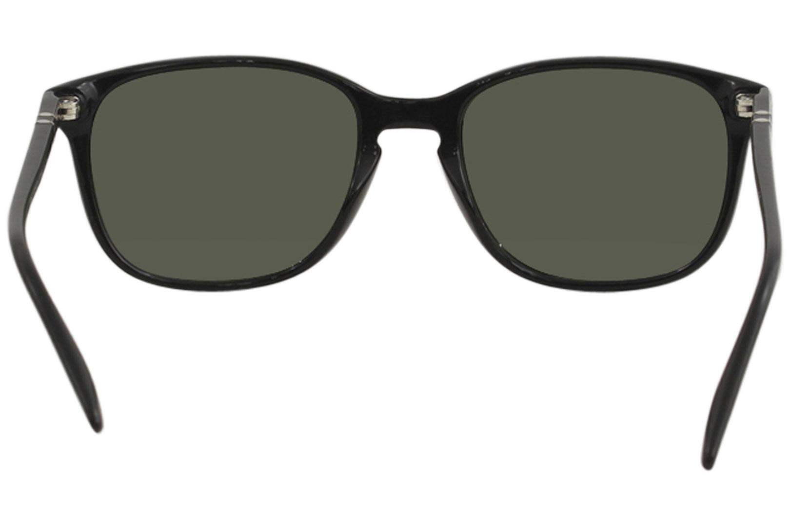 Persol PO3133S 9014-58 - Black-Green Polarized by Persol for Unisex - 52-18-145 mm Sunglasses