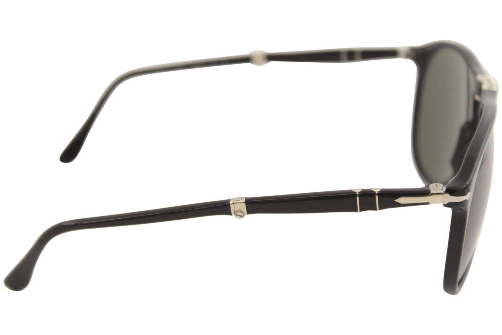 Persol PO9714S 95-31 - Black-Green by Persol for Men - 52-20-140 mm Sunglasses