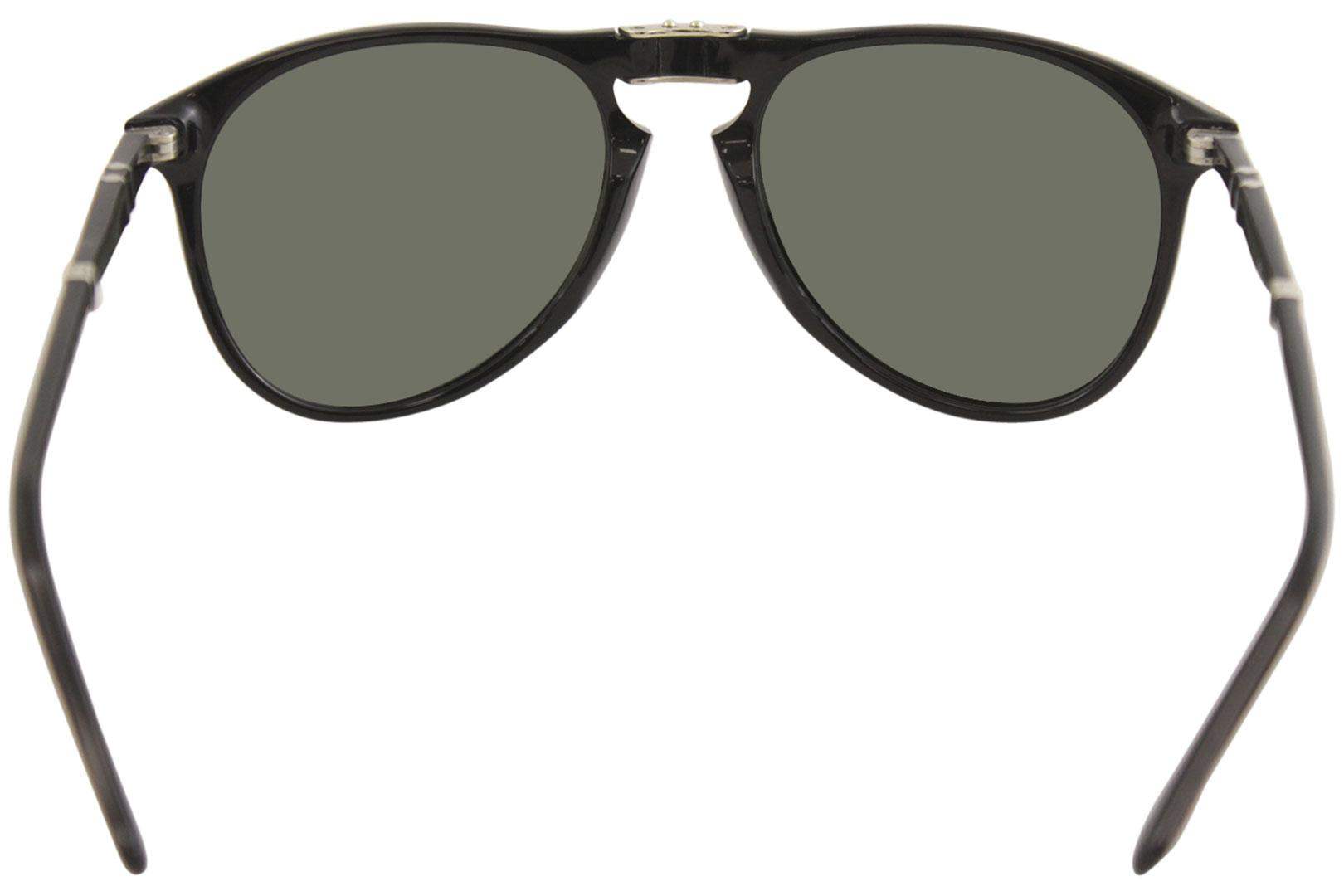 Persol PO9714S 95-31 - Black-Green by Persol for Men - 52-20-140 mm Sunglasses