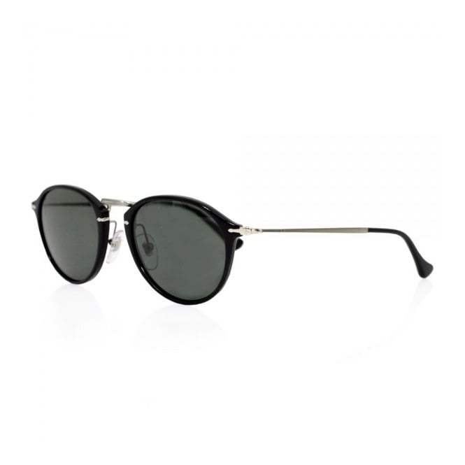 Persol PO3046S 95-58 - Black-Green Polarized by Persol for Men - 51-21-140 mm Sunglasses