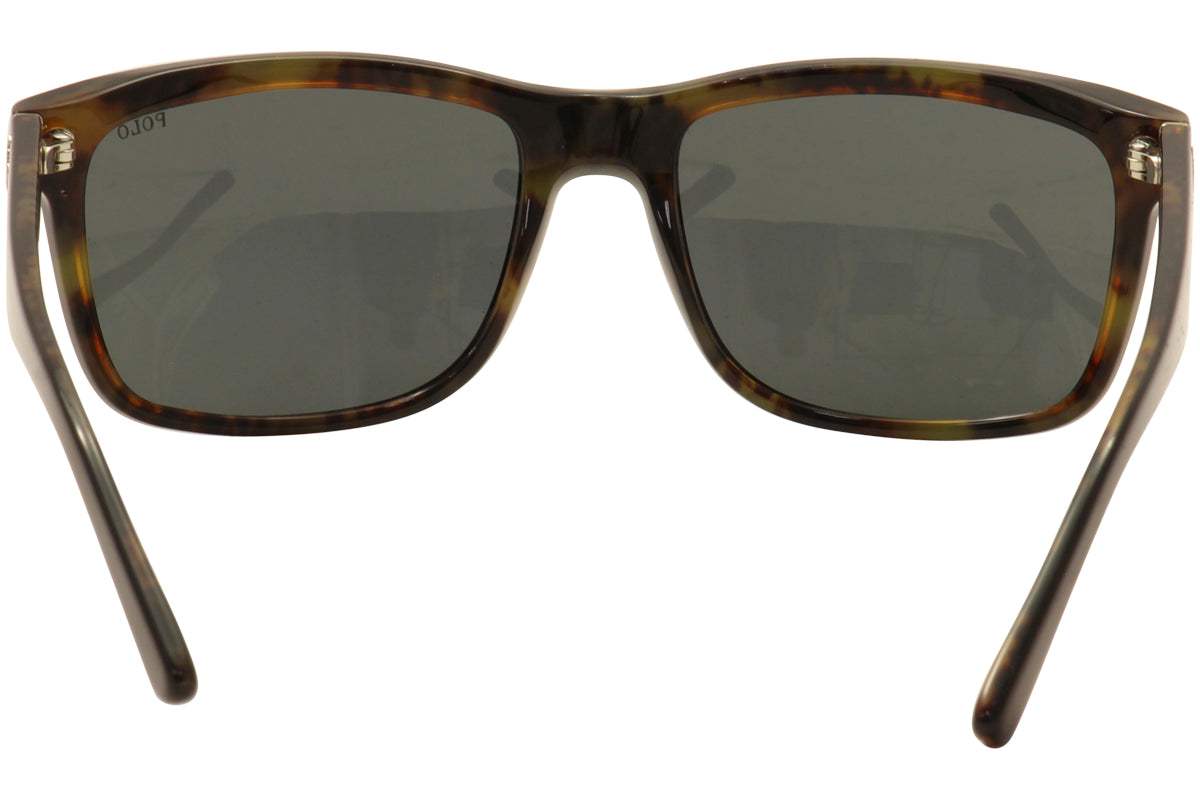 Polo Ralph Lauren PH 4098 560173 - Matte Dark Gunmetal-Dark Brown by Ralph Lauren for Men - 57-18-145 mm Sunglasses