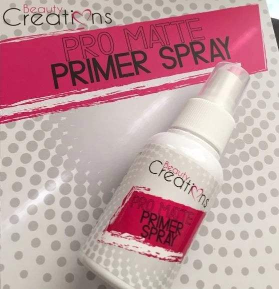 BEAUTY CREATIONS Pro Matte Primer Spray Display Set, 12 Pieces