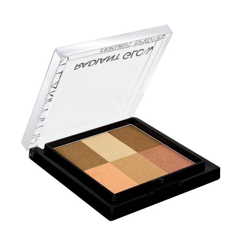 KLEANCOLOR Radiant Glow Luminous Finishing Powder Display Set, 24 Pieces
