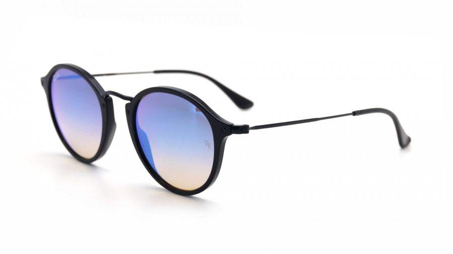 Ray Ban RB 2447 901-40 - Shiny Black-Blue Gradient by Ray Ban for Unisex - 52-21-145 mm Sunglasses