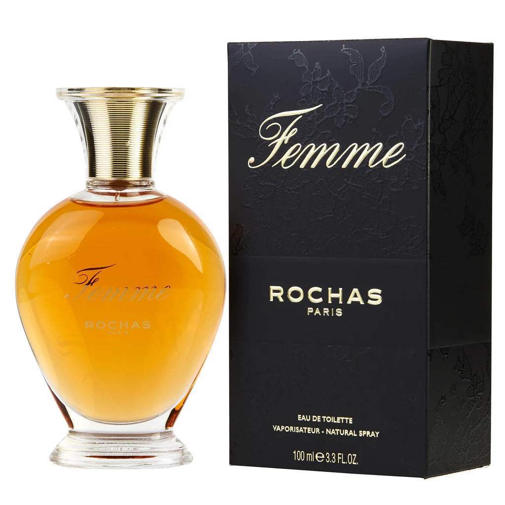 Femme Rochas by Rochas for Women - 3.4 oz EDT Spray (Tester)