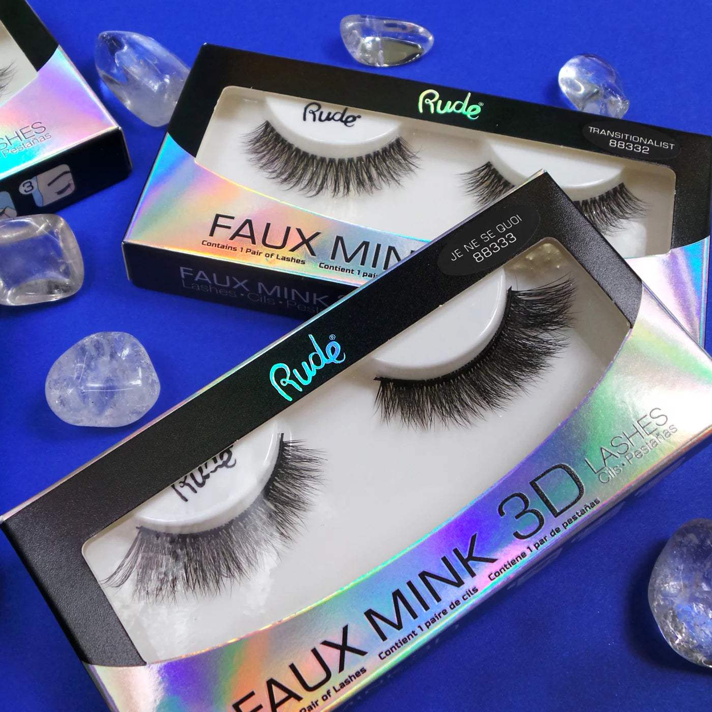 RUDE Essential Faux Mink 3D Lashes 5 Variety Pack - Surprise Me