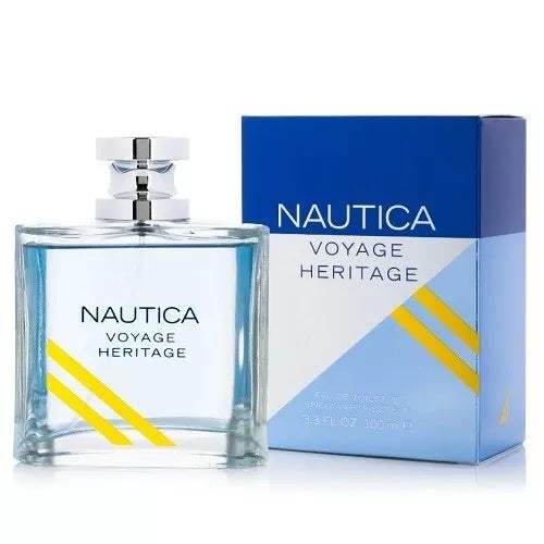 Nautica Voyage Heritage by Nautica for Men - 3.4 oz EDT Spray