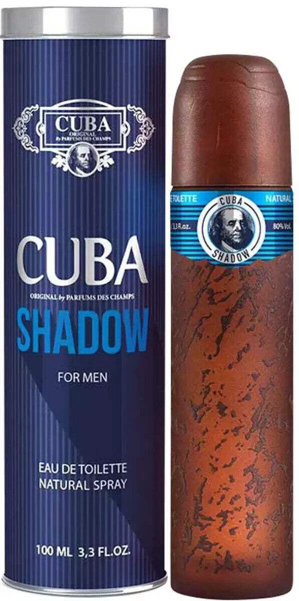 Cuba Shadow by Cuba for Men - 3.3 oz EDT Spray