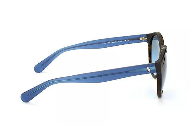 Polo Ralph Lauren PH 4101 5566-8F - Matte Dark Havana-Blue Gradient by Ralph Lauren for Women - 52-22-145 mm Sunglasses