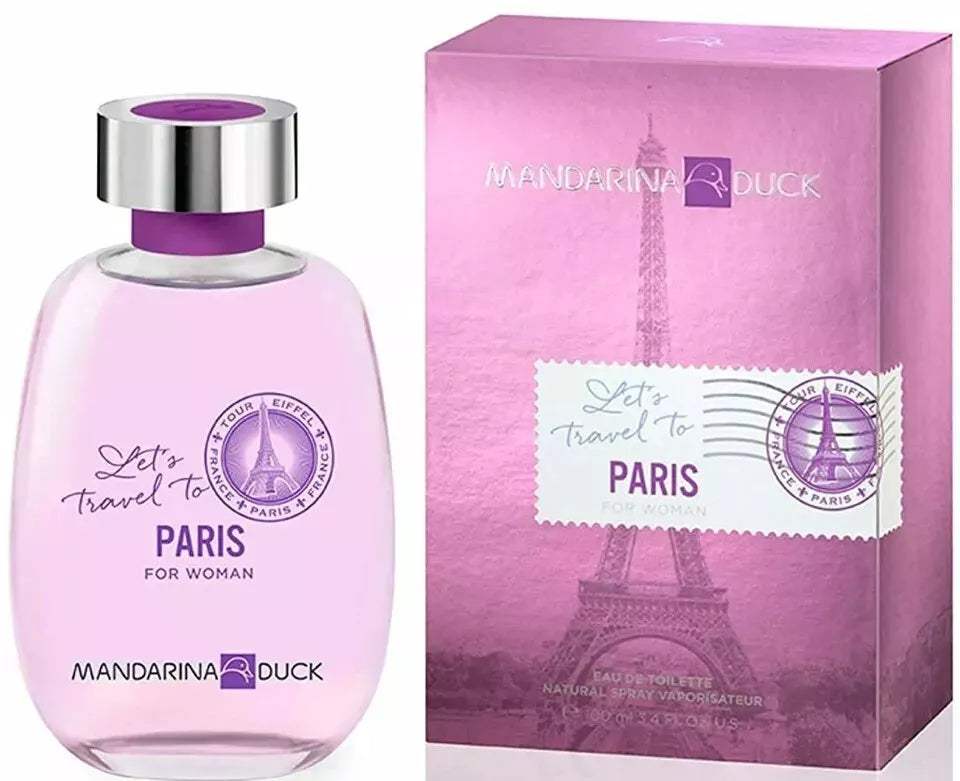 Lets Travel To Paris by Mandarina Duck for Women - 3.4 oz EDT Spray