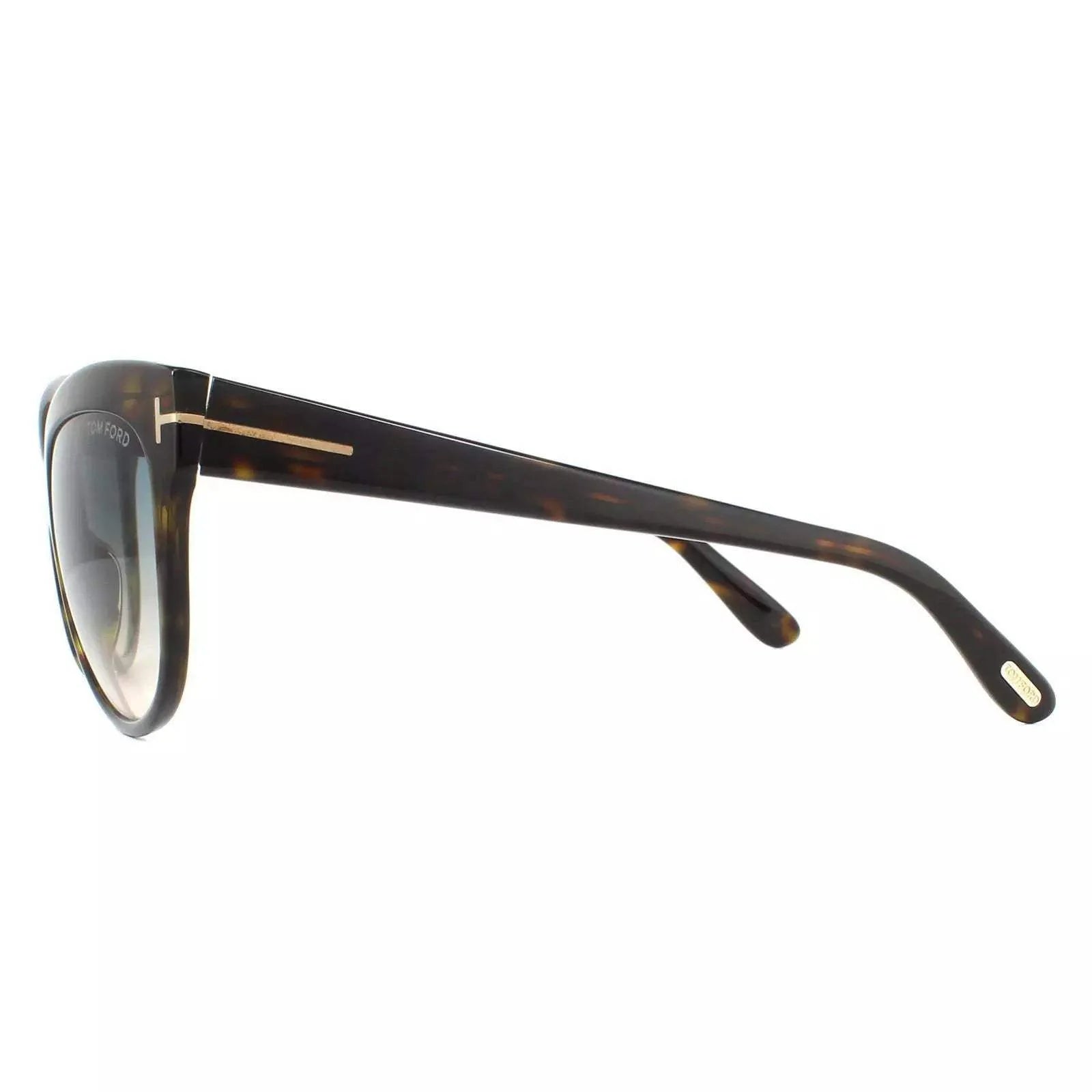 Tom Ford TF430 52P Lily - Dark Havana-Blue Gradient by Tom Ford for Women - 56-16-140 mm Sunglasses