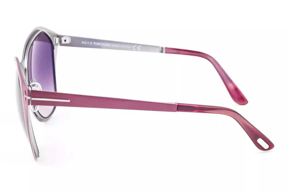Tom Ford TF391 69Z Lena - Burgundy Ruthenium-Brown Grandient by Tom Ford for Women - 58-13-140 mm Sunglasses