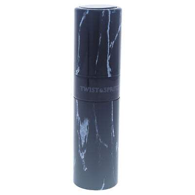 Twist and Spritz Atomiser - Black Marble by Twist and Spritz for Women - 8 ml Refillable Spray (Empty)