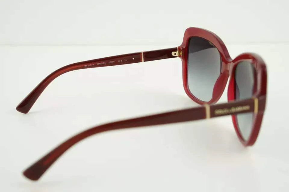 Dolce and Gabbana DG 4244 2681-8G - Opal Red-Grey Gradient by Dolce and Gabbana for Women - 57-17-140 mm Sunglasses