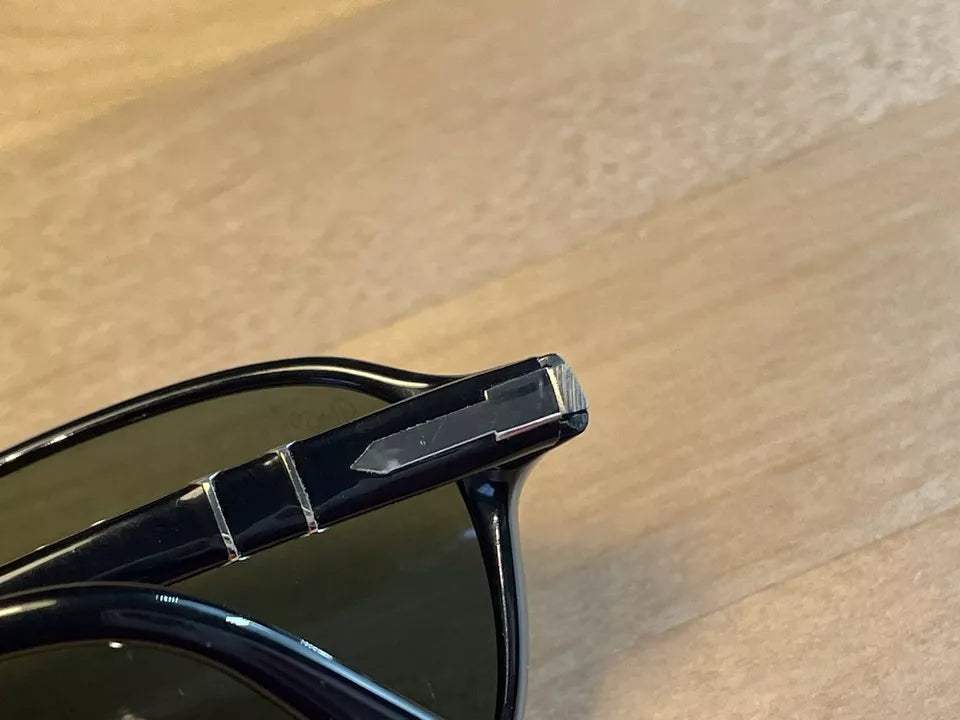 Persol PO3053S 9014-31 - Black-Green by Persol for Men - 54-19-145 mm Sunglasses