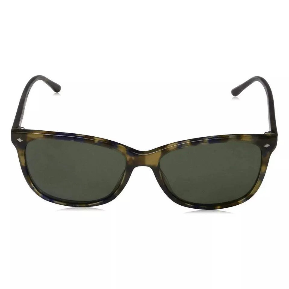 Giorgio Armani AR 8059 5411-31 Frames Of Life - Blue Havana-Green by Giorgio Armani for Women - 57-17-140 mm Sunglasses