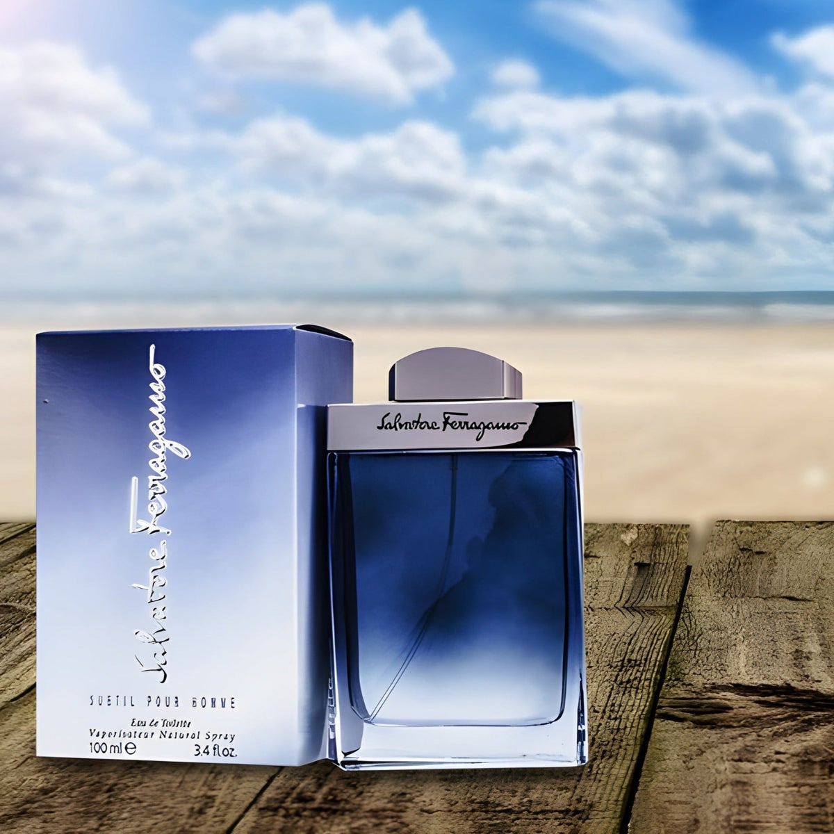 Subtil by Salvatore Ferragamo for Men - 1.7 oz EDT Spray